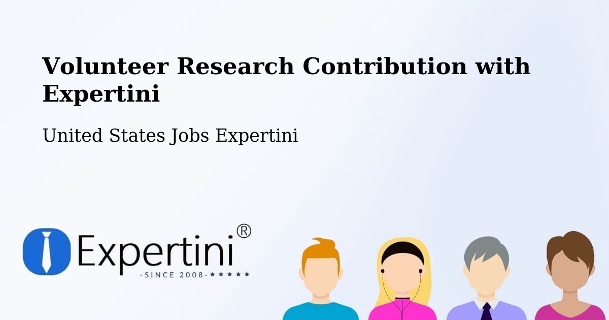 Volunteer Research Contribution Program – Brooklet - United States Jobs Expertini